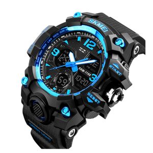 Reloj Skmei 1155 Deportivo Negro con Azul