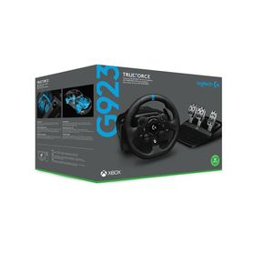 Timón con Pedal Gamer Logitech G923 Racing Wheel Pc Usb Black