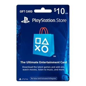 Tarjeta Gift Card PlayStation Network PSN 10$
