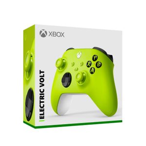Mando Xbox Wireless Verde Electric Volt Xbox Serie X, One, One S y Windows 10