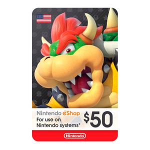 Tarjeta Gift Card Eshop 50 $