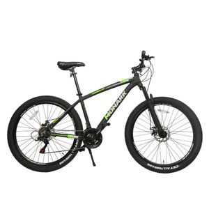 Bicicleta Monark Canyon HT Aro 27.5 Negro/Verde