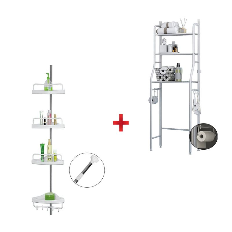  ALLZONE Organizador de baño, almacenamiento sobre el