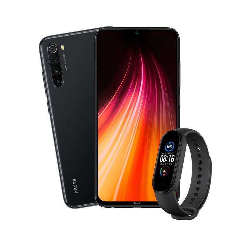 Xiaomi Redmi Note (2021) 4GB RAM 128GB Black +Band Real
