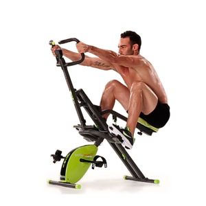 Máquina para Abdominales con Bicicleta Color Verde