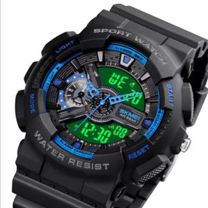 Reloj Skmei 1688 Deportivo Negro con Azul