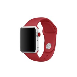 Correa Silicona para Apple Watch 38/40 mm Rojo