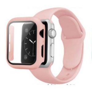 Kit Correa + Case + Mica para Apple Watch 40 mm Rosa
