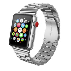 Correa de Acero Inoxidable para Apple Watch 42/44 mm Plata