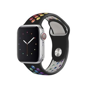 Correa Limited Edition para Apple Watch 42/44 mm Negro Rainbow