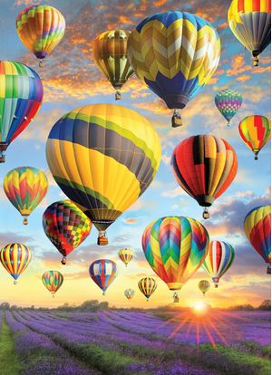 Rompecabezas Hot Air Balloons 1000pcs