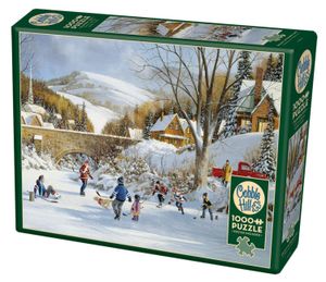 Rompecabezas Hockey on Frozen Lake 1000pcs