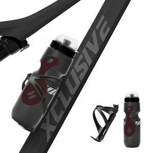 Kit Hidratante Xclusive Botella y Porta Botella Negro