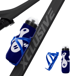 Kit Hidratante Xclusive Botella y Porta Botella Azul