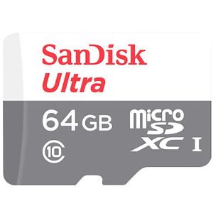 Tarjeta Micro SD SANDISK Ultra C/Adapt 64GB