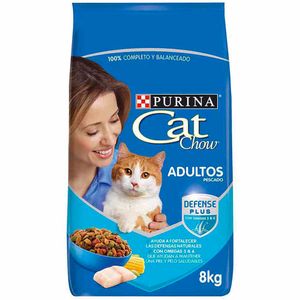 Comida para Gatos CAT CHOW Adulto Pescado Bolsa 8Kg
