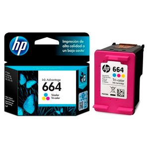 Cartucho de Tinta HP 664 Tricolor Original