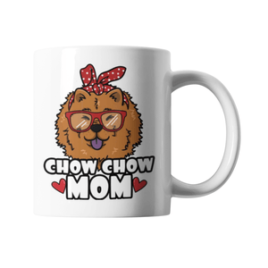 Taza Mug de Cerámica Perro Chow Chow