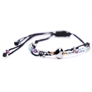 Pulsera Corazón Rombos Swarovski