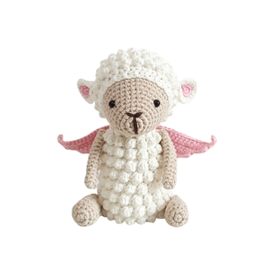 Sonajero + Muñeco de Apego El Conejo & La Luna Baby Sheep