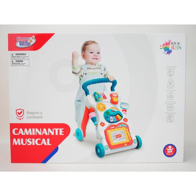 Caminador para bebés musical - Mundo Infantil Jeremy Kids