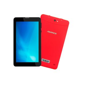 Tablet Advance Prime PR5850 7 Pulgadas 1024 x 600 3G Dual SIM 16GB RAM 1GB Rojo