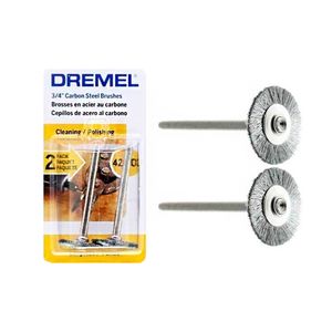 Cepillo De Acero Dremel Al Carbón 3/4"