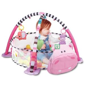 Gimnasio de Bebe Didáctico Ideal 3 en 1 con Pelotas