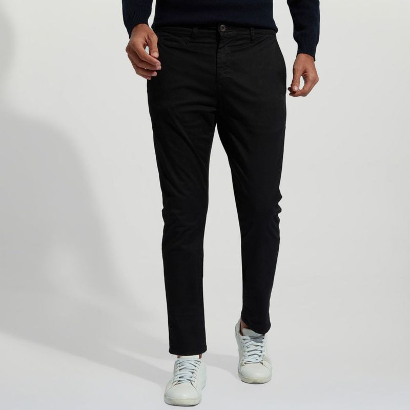 Pantalón Chino Mlb Negro