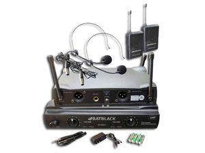 Micrófono Inalámbrico Bt-58Kit Batblack con Vincha UHF