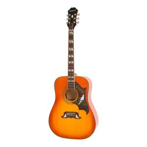 Guitarra Acústica EPIPHONE Dove Studio EEDVVBNH1 Naranja