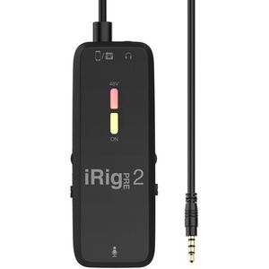 Preamplificador de micrófono - IK Multimedia - IRIG PRE 2 - Negro