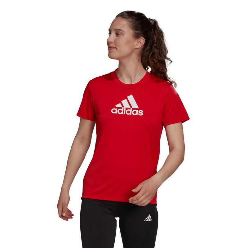 Polo Adidas Mujer W Bl T Rojo 446701