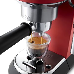 Cafetera Dedica Delonghi Ec685.R 2 Tazas Roja