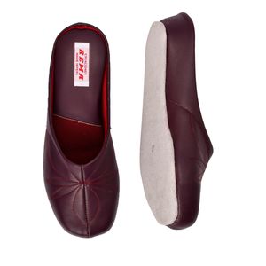 Pantuflas Rema Hoja Guinda