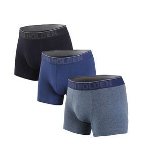 Boxer John Holden Hombre Tripack Martino Azul/Acero/Azuheat