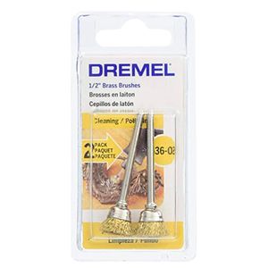 Cepillo De Latón Dremel 1/2"