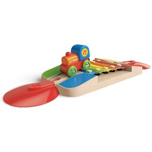 Tren Vía Xilófono Musical Hape E3813Hp Madera