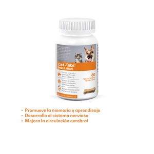 Vitamina para Perros y Gatos Cani-Tabs Brain & Neuro X 60 Tab