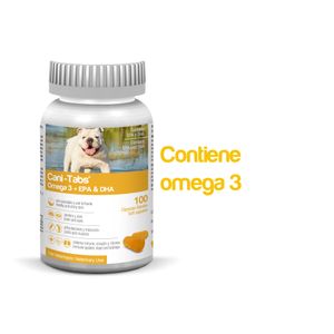 Vitamina Suplemento para Perros Cani-Tabs Omega 3 + Epa & Dha X 100Cap