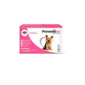 Antipulgas para Perros Proventis 10 X 6 Tabletas