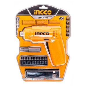 Atornillador Eco Ingco CSDLI0402 Batería 4v