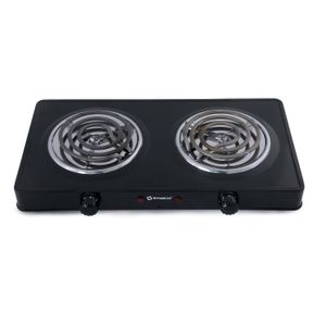 Cocina Eléctrica Imaco HP1400 2 Hornillas HP1400 Negro