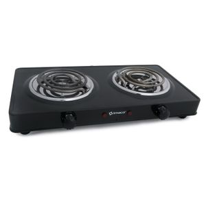 Cocina Eléctrica Imaco HP1400 2 Hornillas HP1400 Negro