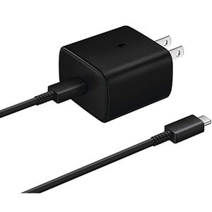 Cargador Oficial Samsung 45W USB-C Super Fast Charger Negro