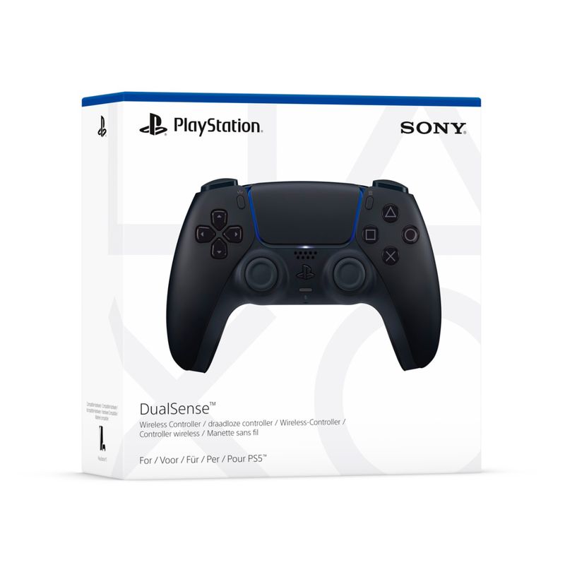 Mando Playstation 5 DualSense PS5 Midnight Black - Real Plaza