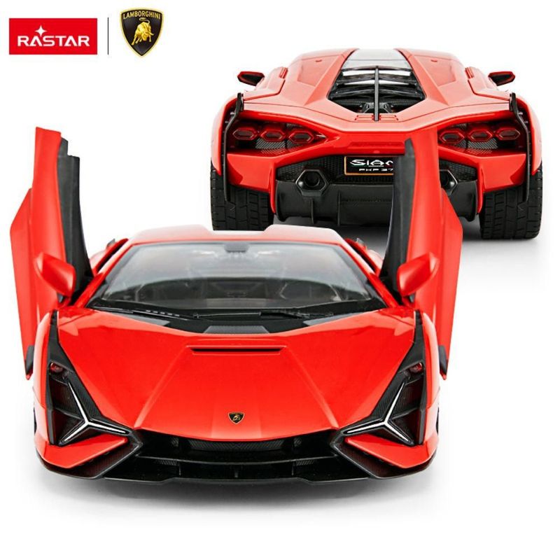 Carro A Control Remoto Lamborghini Sian Rojo Escala 1:14 | 452392