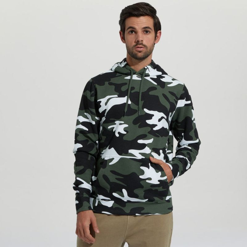 Polera 2024 camuflada hombre