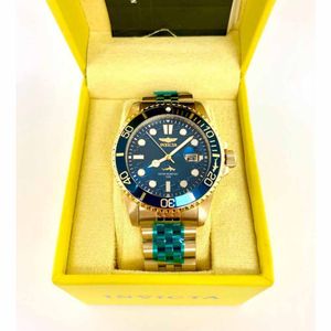 Reloj Invicta Pro Diver 30612 Para Hombre Fecha Acero Inoxidable Dorado Azul