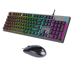 Combo 2 en 1  teclado y mouse GAMER KM300F HP